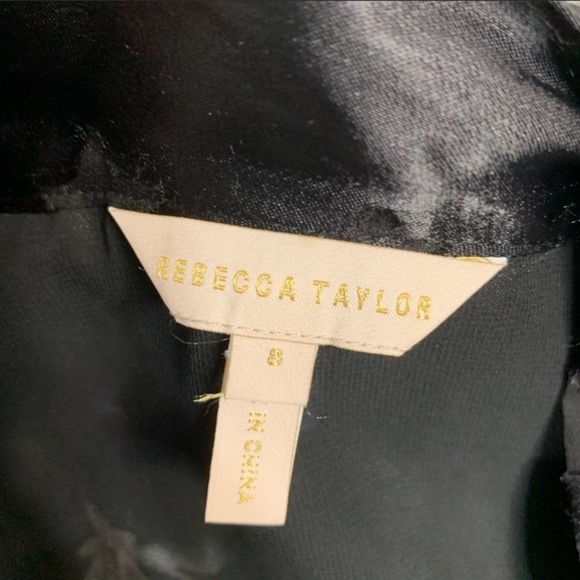 Rebecca Taylor star burnout floral print blouse - Picture 7 of 7